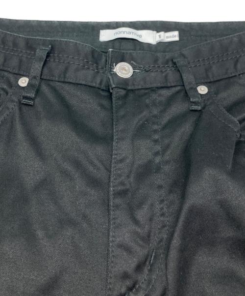 nonnative（ノンネイティブ）nonnative (ノンネイティブ) DWELLER 5P JEANS 03 COTTON WEST POINT ブラック サイズ:1の古着・服飾アイテム