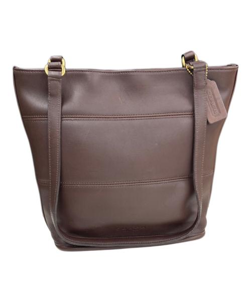 COACH（コーチ）COACH (コーチ) ハンドバッグ ブラウンの古着・服飾アイテム