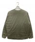 NANGA (ナンガ) URBAN RESEARCH DOORS (アーバンリサーチドアーズ) 別注 ノーカラー インナー ダウン ジャケット オリーブ サイズ:L：13000円