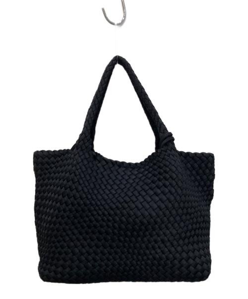 NOLLEY'S（ノーリーズ）NOLLEY'S (ノーリーズ) メッシュトートバッグ ブラックの古着・服飾アイテム