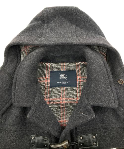 BURBERRY LONDON（バーバリーロンドン）BURBERRY LONDON (バーバリーロンドン) ダッフルコート グレー サイズ:LLの古着・服飾アイテム