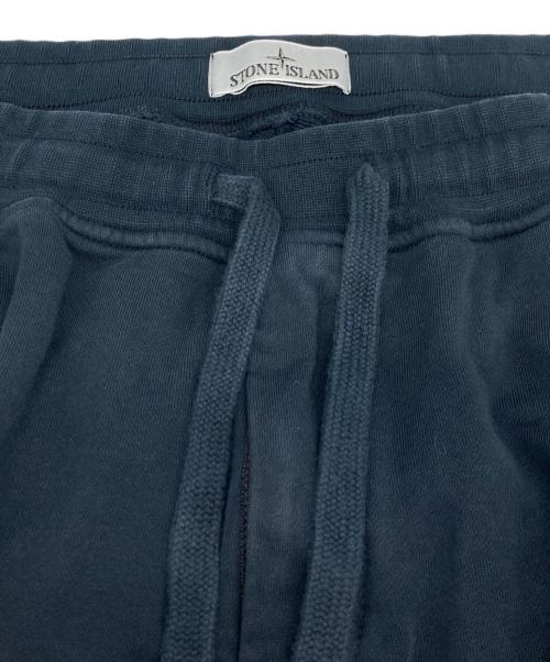 STONE ISLAND（ストーンアイランド）STONE ISLAND (ストーンアイランド) スウェットハーフパンツ ネイビー サイズ:Lの古着・服飾アイテム