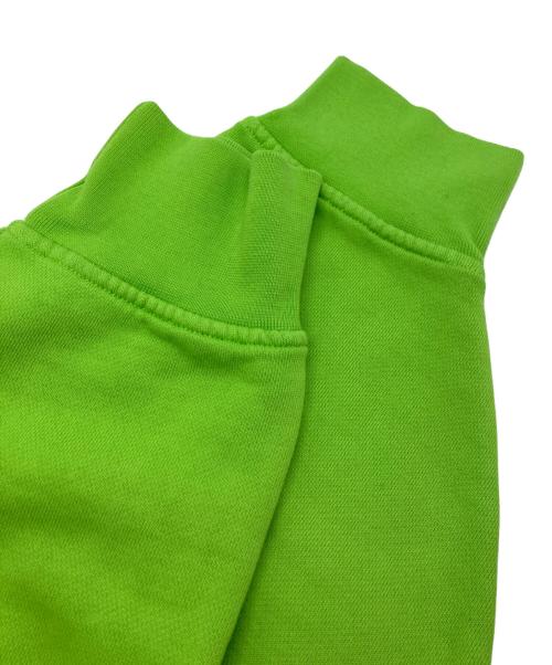 Acne studios（アクネ ストゥディオズ）Acne studios (アクネ ストゥディオズ) ブロークンロゴ プルオーバー パーカー グリーン サイズ:Sの古着・服飾アイテム
