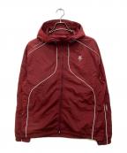 KITHキス）の古着「Kith Seamed Bolt Jacket」｜レッド