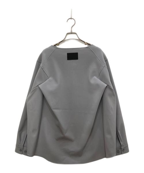 COGTHEBIGSMOKE（コグザビッグスモーク）COGTHEBIGSMOKE (コグザビッグスモーク) KATE CREW NECK TOP ブルー サイズ:Freeの古着・服飾アイテム