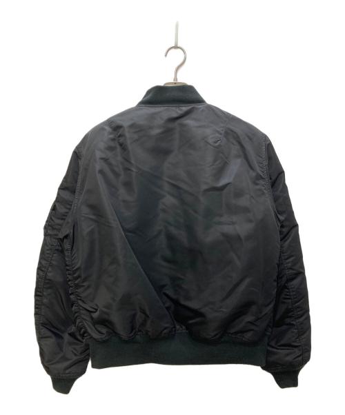ALPHA（アルファ）ALPHA (アルファ) フライトジャケット ブラック サイズ:Lの古着・服飾アイテム