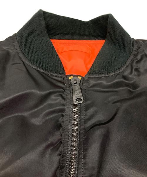 ALPHA（アルファ）ALPHA (アルファ) フライトジャケット ブラック サイズ:Lの古着・服飾アイテム