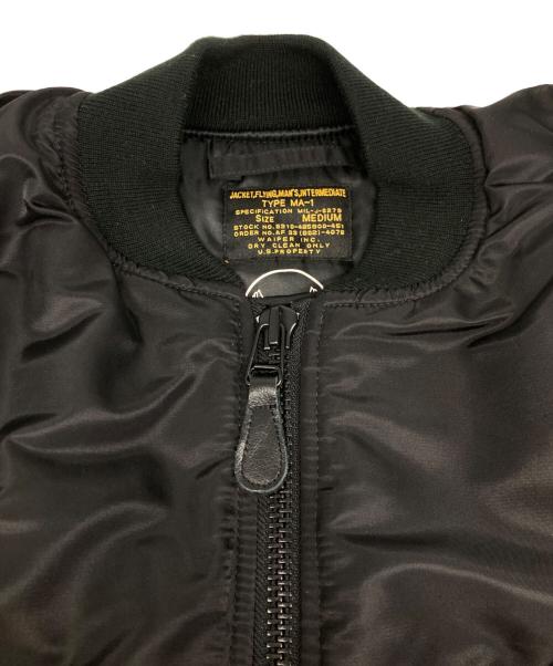 waiper（ワイパー）waiper (ワイパー) 米軍 最初期型 MA-1フライトジャケット ブラック サイズ:Mの古着・服飾アイテム
