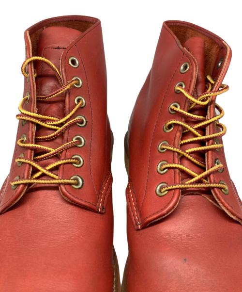 RED WING（レッドウィング）RED WING (レッドウィング) 6インチ クラシックラウンドブーツ ブラウン サイズ:27の古着・服飾アイテム
