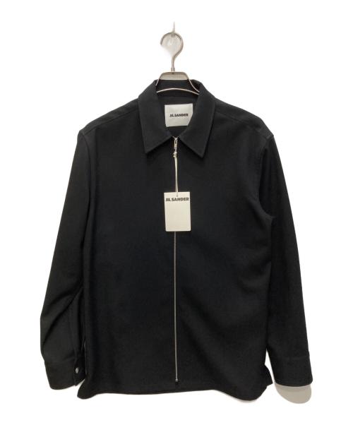 JIL SANDER（ジルサンダー）JIL SANDER (ジルサンダー) ジップアップジャケット ブラック サイズ:39の古着・服飾アイテム