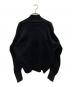 ISSEY MIYAKE (イッセイミヤケ) ジップアッププリーツジャケット ブラック サイズ:2：18000円