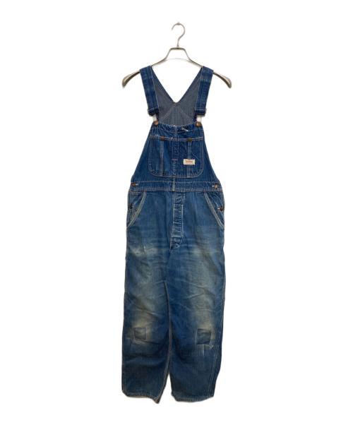 POWER HOUSE（パワーハウス）POWER HOUSE (パワーハウス) 60'sデニムオーバーオール インディゴ サイズ:記載なしの古着・服飾アイテム
