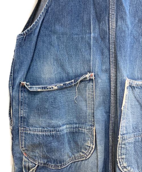 POWER HOUSE（パワーハウス）POWER HOUSE (パワーハウス) 60'sデニムオーバーオール インディゴ サイズ:記載なしの古着・服飾アイテム
