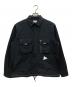 and wander（アンドワンダー）の古着「T/C alpha shirt jacket」｜ブラック