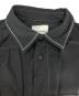 中古・古着 and wander (アンドワンダー) T/C alpha shirt jacket ブラック サイズ:4：15000円