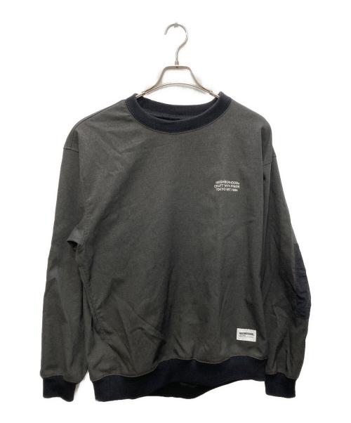 NEIGHBORHOOD（ネイバーフッド）NEIGHBORHOOD (ネイバーフッド) PULLOVER SHIRT LS ブラック サイズ:Lの古着・服飾アイテム
