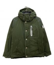 and wander（アンドワンダー）の古着「tough down jacket」｜オリーブ
