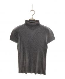 ISSEY MIYAKE（イッセイミヤケ）の古着「プリーツカットソー」｜グレー