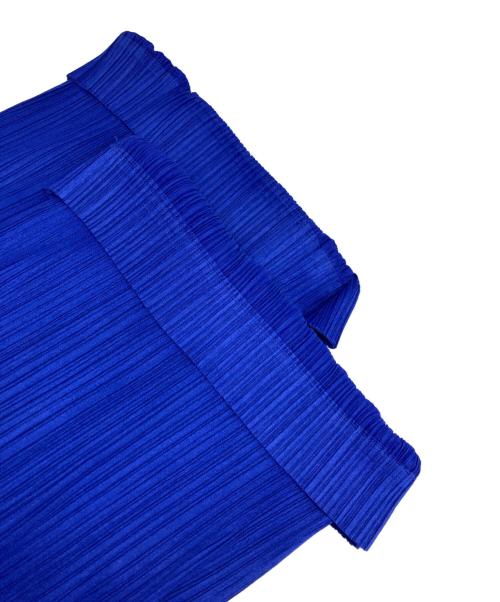 PLEATS PLEASE（プリーツプリーズ）PLEATS PLEASE (プリーツプリーズ) プリーツパンツ ブルー サイズ:1の古着・服飾アイテム