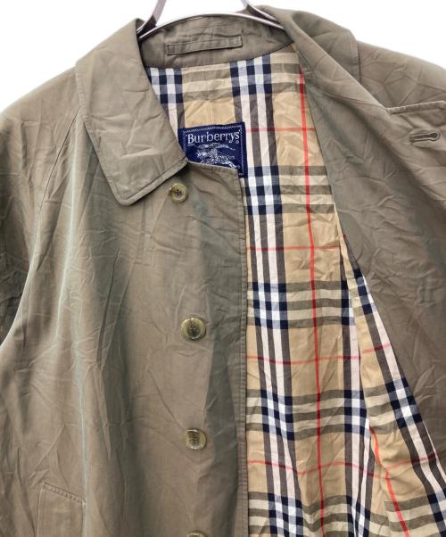 Burberry's（バーバリーズ）Burberry's (バーバリーズ) ステンカラーコート オリーブ サイズ:不明の古着・服飾アイテム