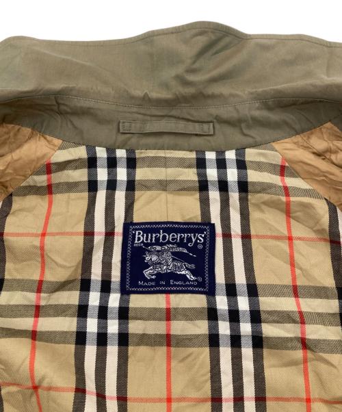 Burberry's（バーバリーズ）Burberry's (バーバリーズ) ステンカラーコート オリーブ サイズ:不明の古着・服飾アイテム