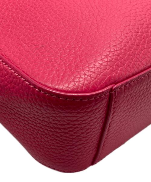 TORY BURCH（トリーバーチ）TORY BURCH (トリーバーチ) レザーショルダーバッグ ピンクの古着・服飾アイテム