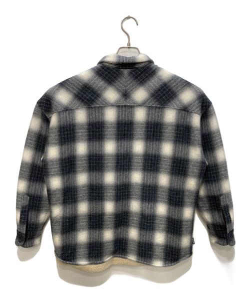 PENDLETON（ペンドルトン）PENDLETON (ペンドルトン) NEIGHBORHOOD (ネイバーフッド) CHECK BOA SH LS.WO グレー サイズ:Mの古着・服飾アイテム