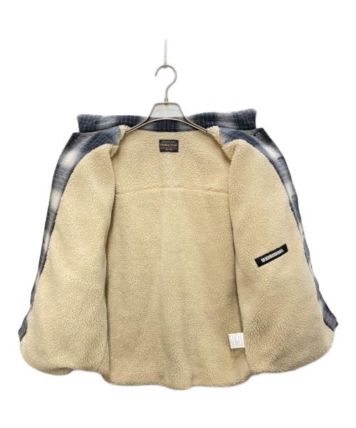 PENDLETON（ペンドルトン）PENDLETON (ペンドルトン) NEIGHBORHOOD (ネイバーフッド) CHECK BOA SH LS.WO グレー サイズ:Mの古着・服飾アイテム