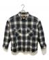 PENDLETON（ペンドルトン）の古着「CHECK BOA SH LS.WO」｜グレー