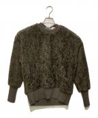 MONCLER×HYKEモンクレール×ハイク）の古着「TEDDY FLEECE WOMAN」｜ブラウン