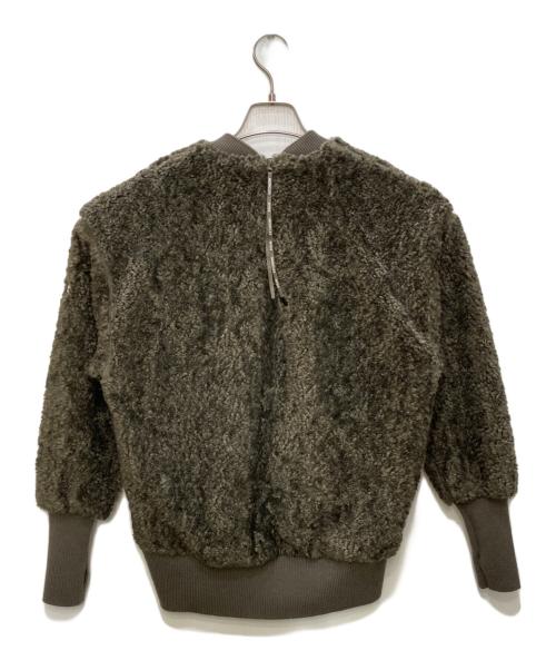 MONCLER（モンクレール）MONCLER (モンクレール) HYKE (ハイク) TEDDY FLEECE WOMAN ブラウン サイズ:XSの古着・服飾アイテム