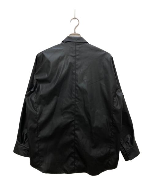 OVERCOAT（オーバーコート）OVERCOAT (オーバーコート) エコレザーコート ブラック サイズ:1の古着・服飾アイテム