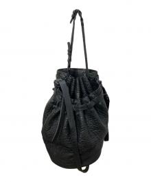 ALEXANDER WANG（アレキサンダー・ワン）の古着「レザーショルダーバッグ」｜ブラック