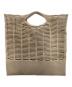 ISSEY MIYAKE (イッセイミヤケ) MOKKO ハンドバッグ ベージュ：10000円