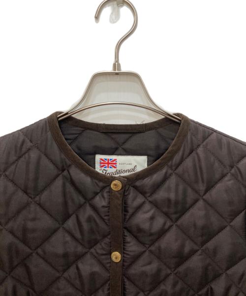 Traditional Weatherwear（トラディショナルウェザーウェア）Traditional Weatherwear (トラディショナルウェザーウェア) ARKLEY LONG コート ブラウン サイズ:36の古着・服飾アイテム