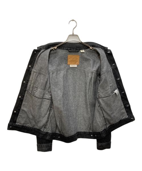 LEVI'S PReMIUM（リーバイス プレミアム）LEVI'S PReMIUM (リーバイス プレミアム) BIOTOP (ビオトープ) ヴィンテージ加工 2ndタイプ デニムジャケット ブラック サイズ:Mの古着・服飾アイテム