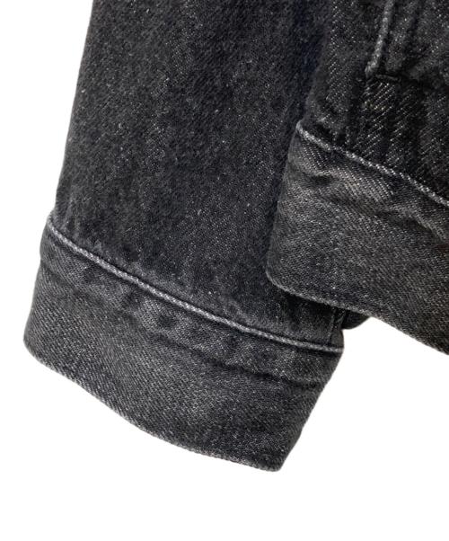 LEVI'S PReMIUM（リーバイス プレミアム）LEVI'S PReMIUM (リーバイス プレミアム) BIOTOP (ビオトープ) ヴィンテージ加工 2ndタイプ デニムジャケット ブラック サイズ:Mの古着・服飾アイテム