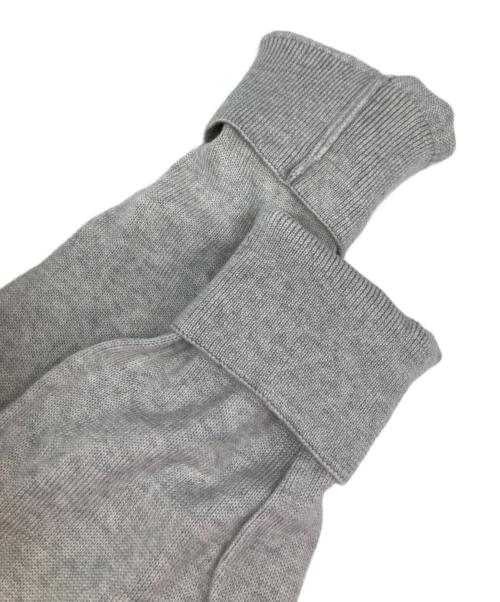 maison kitsune（メゾンキツネ）maison kitsune (メゾンキツネ) BOLD FOX PATCH REGULAR JUMPER ニット グレー サイズ:Lの古着・服飾アイテム