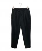 +CLOTHETクロスクローゼット）の古着「Matte Twist Easy Trousers」｜ブラック