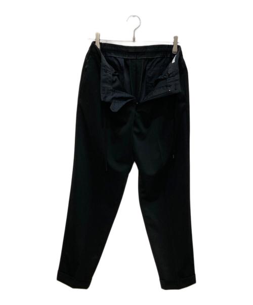 +CLOTHET（クロスクローゼット）+CLOTHET (クロスクローゼット) Matte Twist Easy Trousers ブラック サイズ:2の古着・服飾アイテム