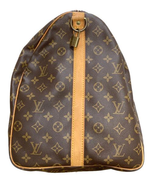 LOUIS VUITTON（ルイ ヴィトン）LOUIS VUITTON (ルイ ヴィトン) キーポル・バンドリエール60 ボストンバッグ ブラウン サイズ:60サイズの古着・服飾アイテム