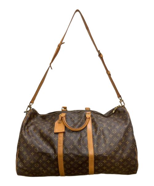LOUIS VUITTON（ルイ ヴィトン）LOUIS VUITTON (ルイ ヴィトン) キーポル・バンドリエール60 ボストンバッグ ブラウン サイズ:60サイズの古着・服飾アイテム