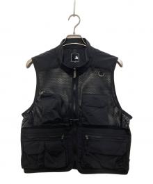 THE NORTH FACE（ザ ノース フェイス）の古着「Utility Mesh Vest KT」｜ブラック