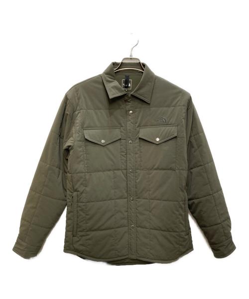 THE NORTH FACE（ザ ノース フェイス）THE NORTH FACE (ザ ノース フェイス) メドウウォームシャツ ジャケット グリーン サイズ:Mの古着・服飾アイテム