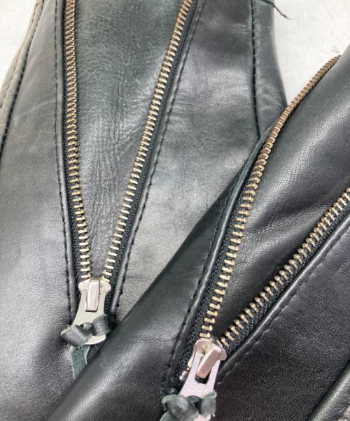 Schott（ショット）Schott (ショット) シングルライダースジャケット ブラック サイズ:Lの古着・服飾アイテム