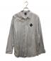 F.C.Real Bristol（エフシーレアルブリストル）の古着「BIG LOGO L/S BAGGY SHIRT」｜グレー