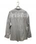 F.C.Real Bristol (エフシーレアルブリストル) BIG LOGO L/S BAGGY SHIRT グレー サイズ:XL：13000円