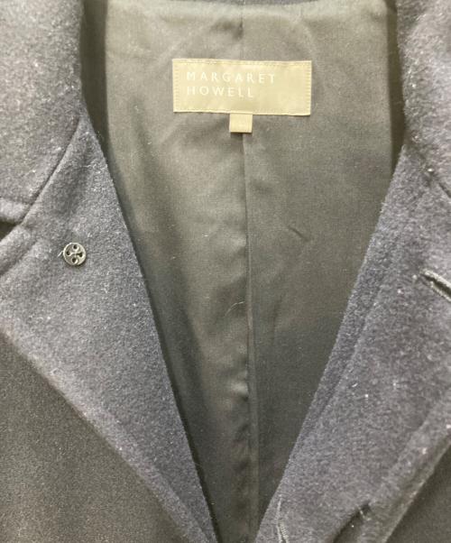 MARGARET HOWELL（マーガレットハウエル）MARGARET HOWELL (マーガレットハウエル) ステンカラーコート ネイビー サイズ:Lの古着・服飾アイテム