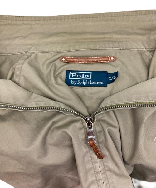POLO RALPH LAUREN（ポロ・ラルフローレン）POLO RALPH LAUREN (ポロ・ラルフローレン) エルボーパッチスイングトップ ブラウン サイズ:ＸＬ　　の古着・服飾アイテム