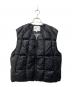 GOLDWIN（ゴールドウイン）の古着「Three -Dimensional Down Light Vest」｜ブラック